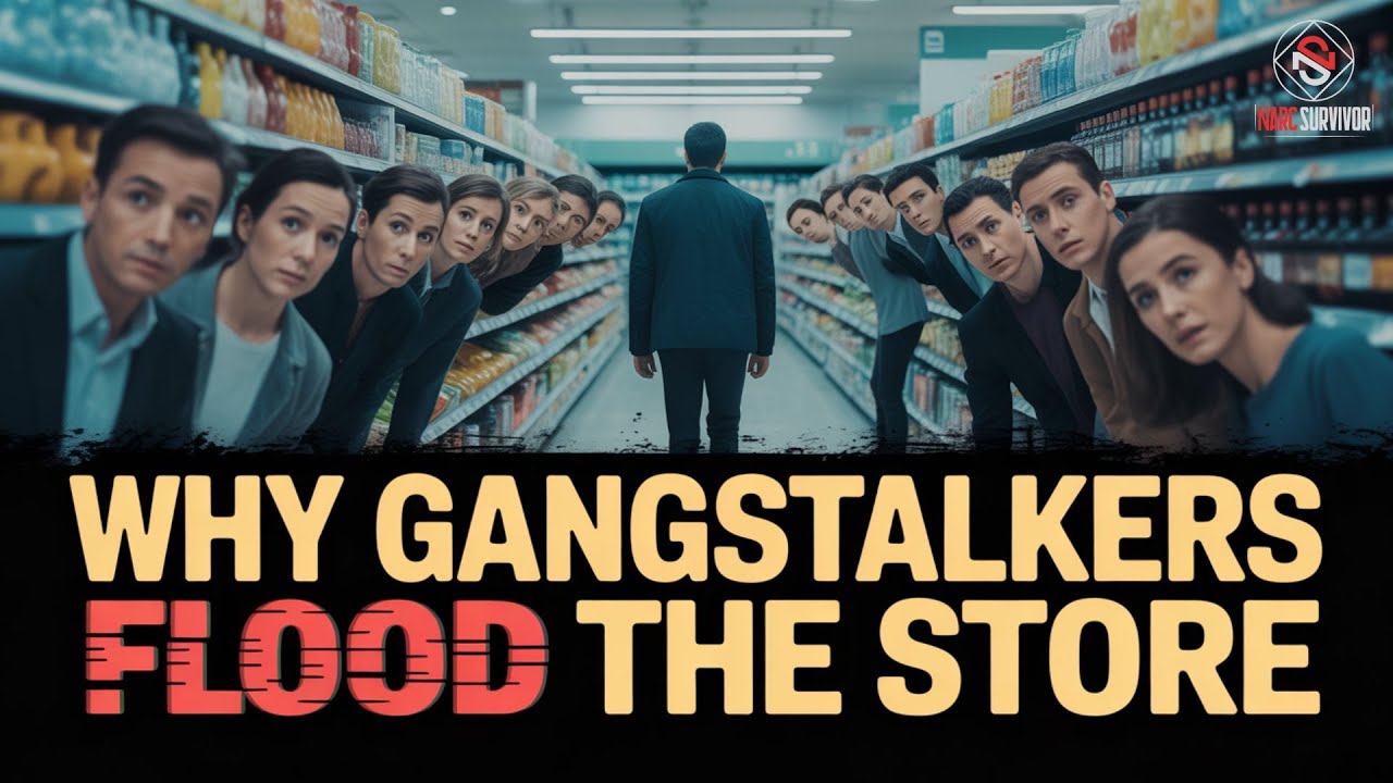 Why Gangstalkers Flood the Store the Moment You Walk In