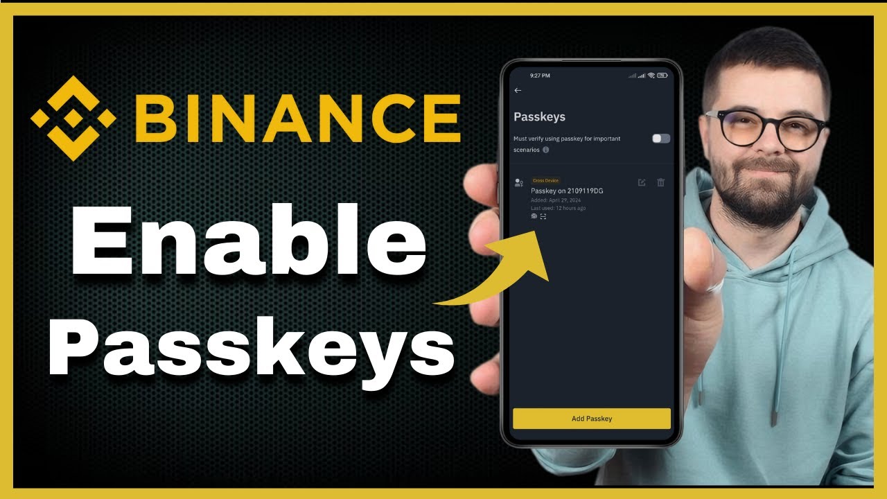 How to Add & Enable Passkeys on Binance App (Easy Tutorial)