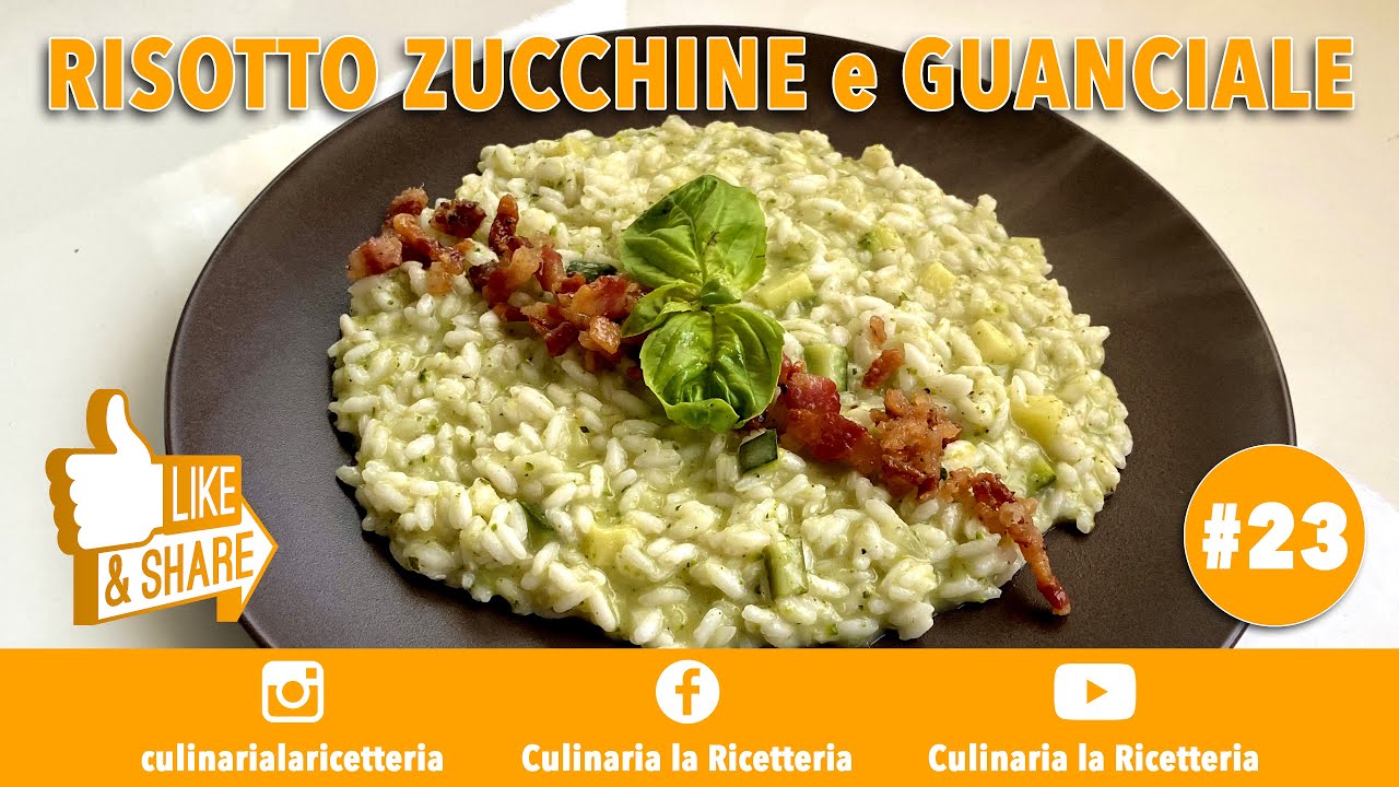 CULInaria | RISOTTO ZUCCHINE e GUANCIALE croccante 🔪👩‍🍳🌾 | 23