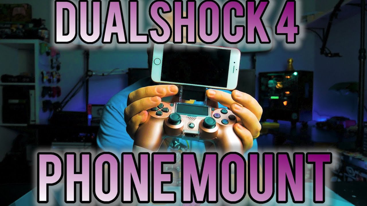 Dual Shock 4 Phone Mount for PS4 Remote Play