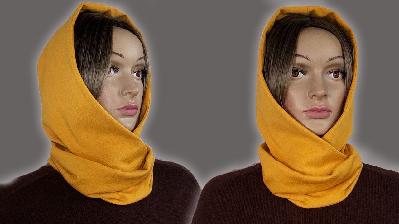 ⭐YOU&rsquo;LL NEVER BUY A HOOD SCARF AGAIN AFTER THIS TUTORIAL
