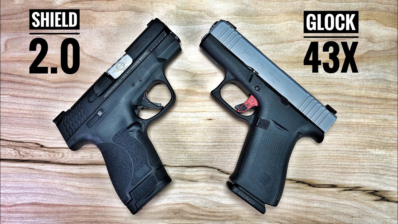 Smith & Wesson Shield 2.0 против Glock 43X — Если бы у меня был только один...