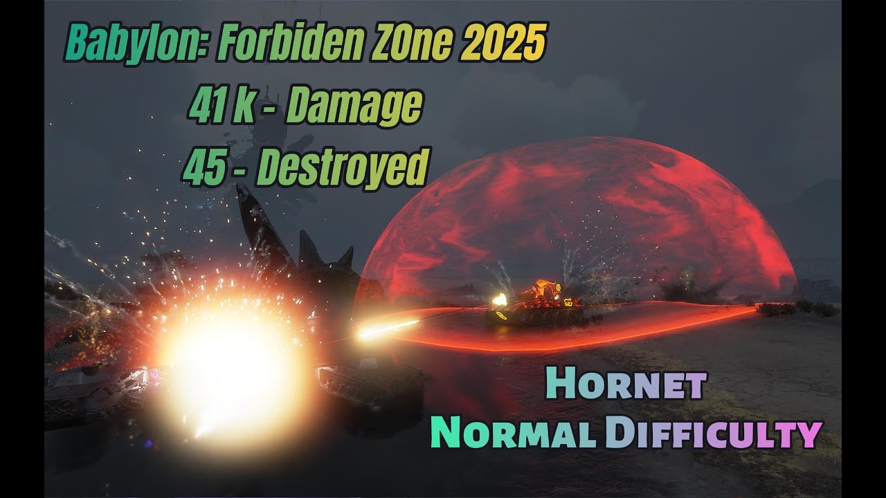 Defeating Thorn || Babylon: Forbidden Zone 2025 normal || World of Tanks Mirny-13