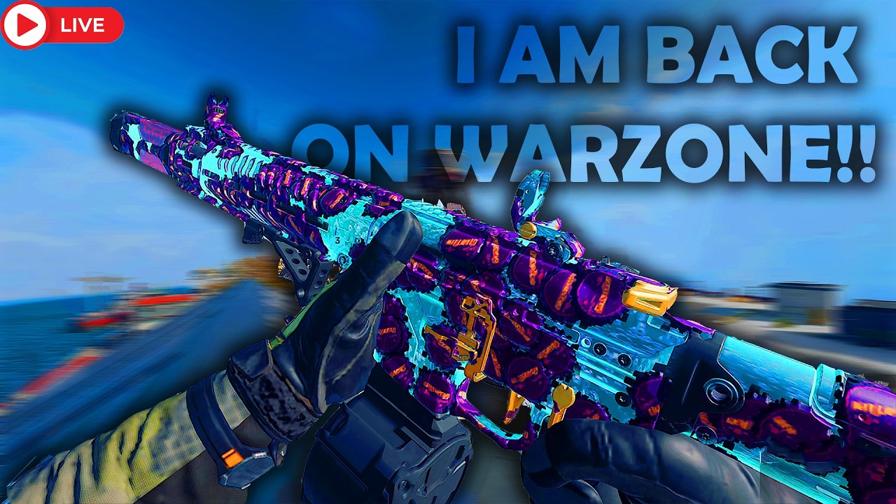 🔴I’m Finally Back on Warzone...
