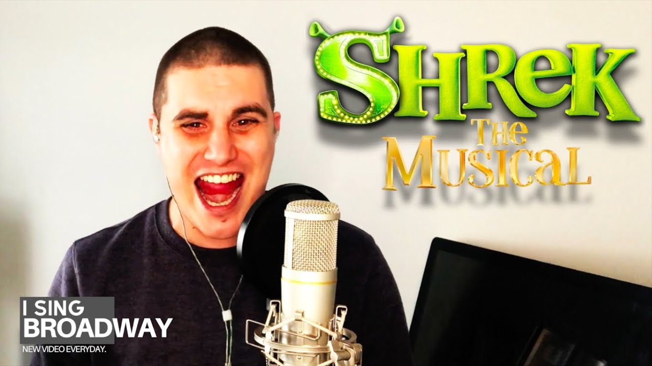 Big Bright Beautiful World || Shrek The Musical || Cover || Aaron Bolton #UltimateBroadwayChallenge