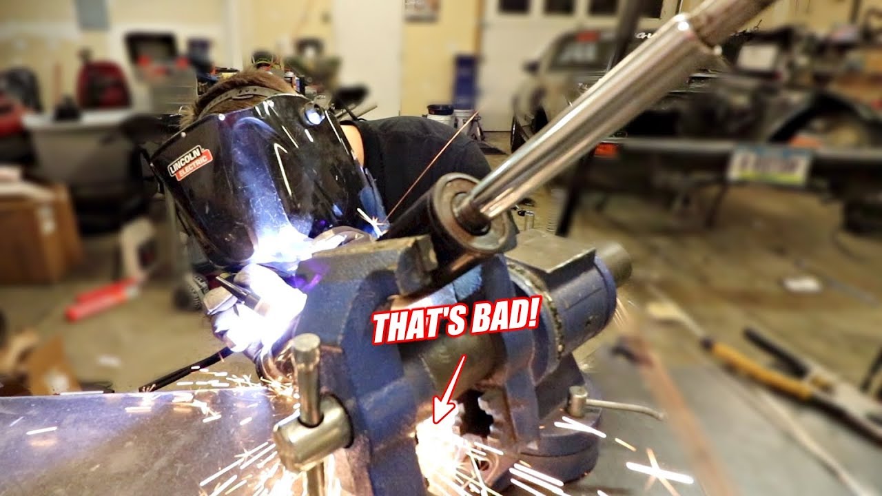 Welding on Shock Tubes... Will They EXPLODE?