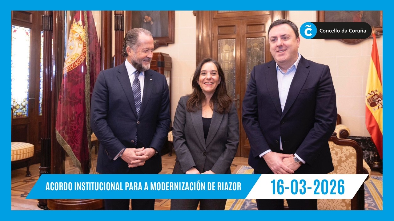 ACTO INSTITUCIONAL | Acordo entre o Concello da Coruña e o Real Club Deportivo 16-03-2026