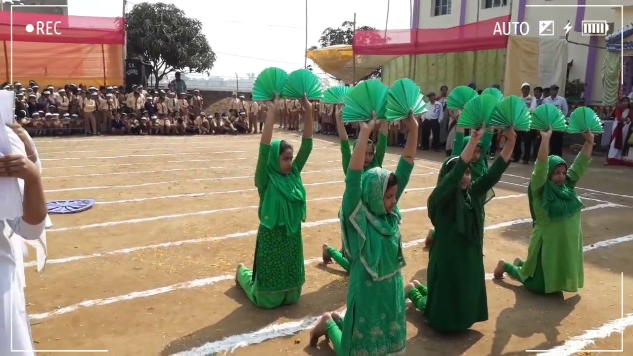 SARE JAHAN SE ACHHA ll SCHOOL DRILL ll SPORTS ll ST MARY BHARATPUR ll 15TH AG @MuktoBihongoOfficial