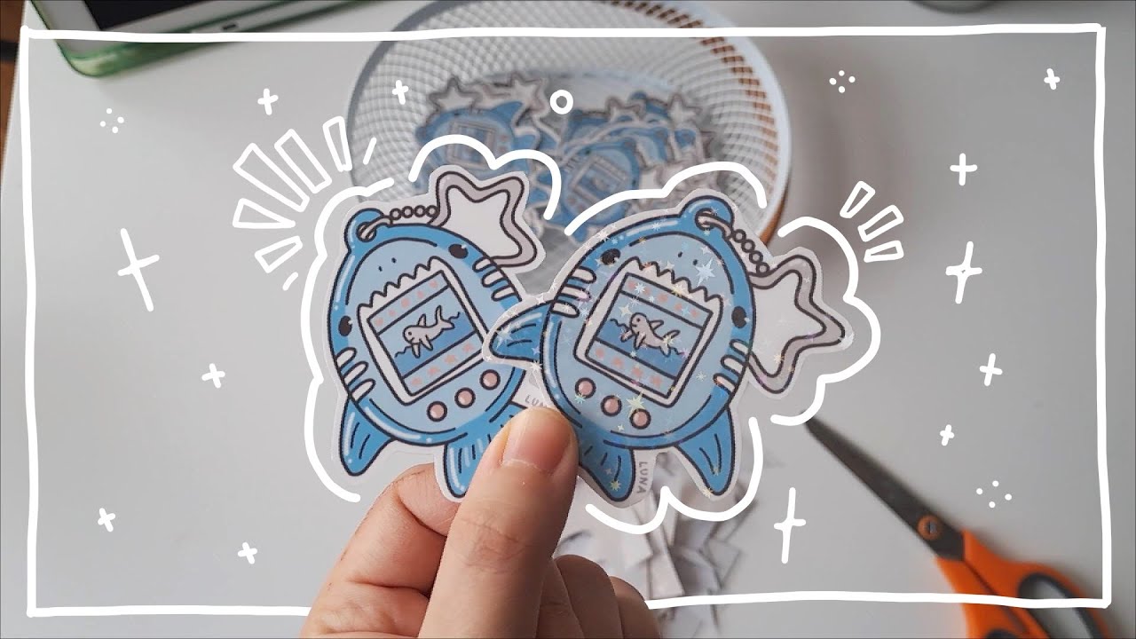Sticker laminieren 🍄 neues Laminiergerät ✨