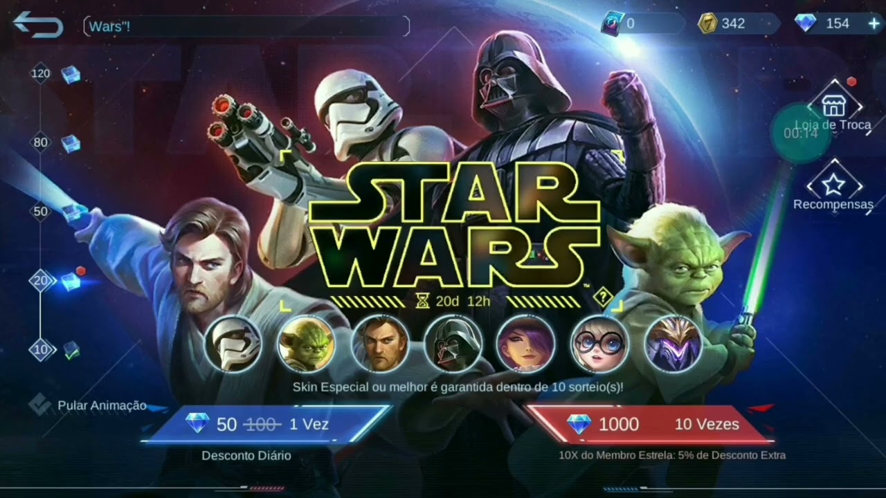 Evento Star Wars MLBBBR