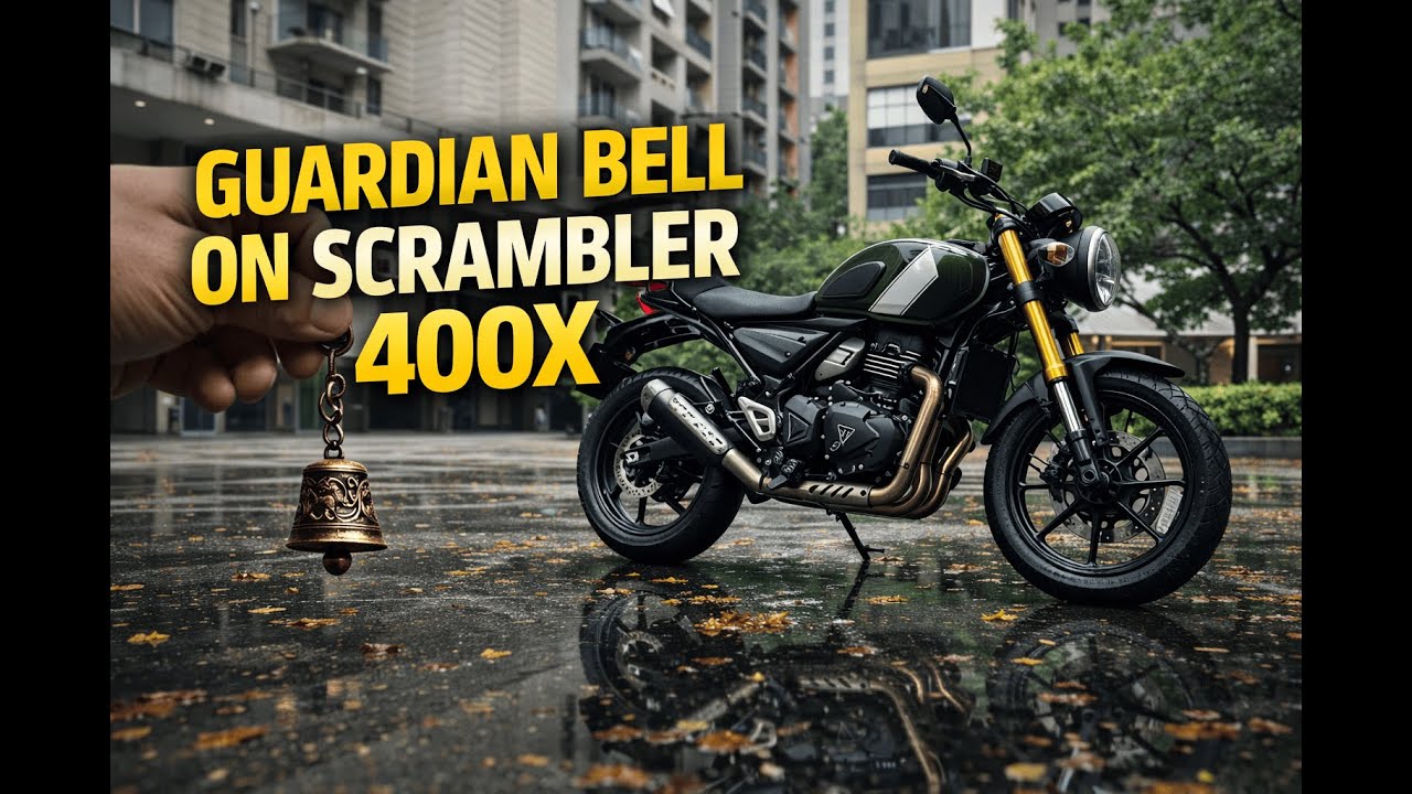 Guardian Bell on Triumph Scrambler 400X | Step-by-Step Guide