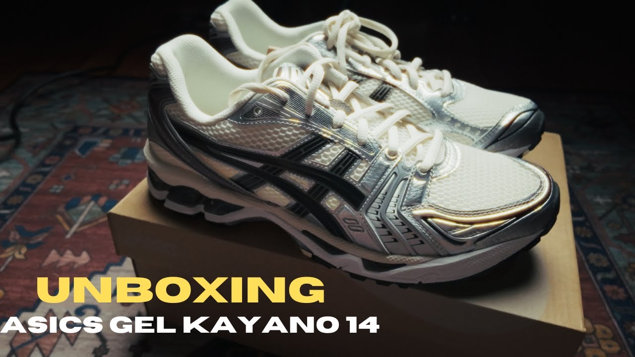 Unboxing | 👟 Asics Gel Kayano 14 ( Cream Black Metallic Plum Colorway) The Popular One !!