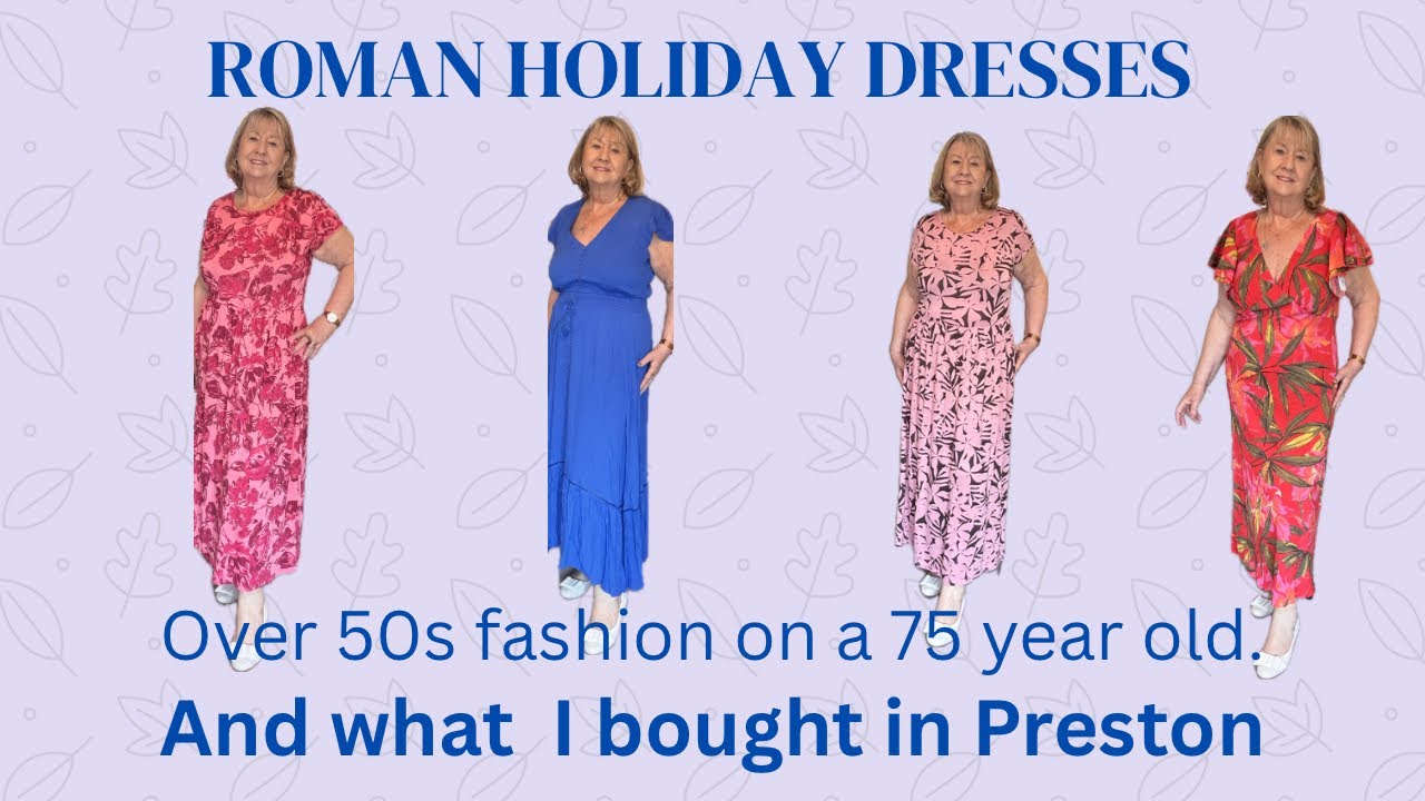 Roman haul some lovely dresses and what I bought in Preston with Nanna-M