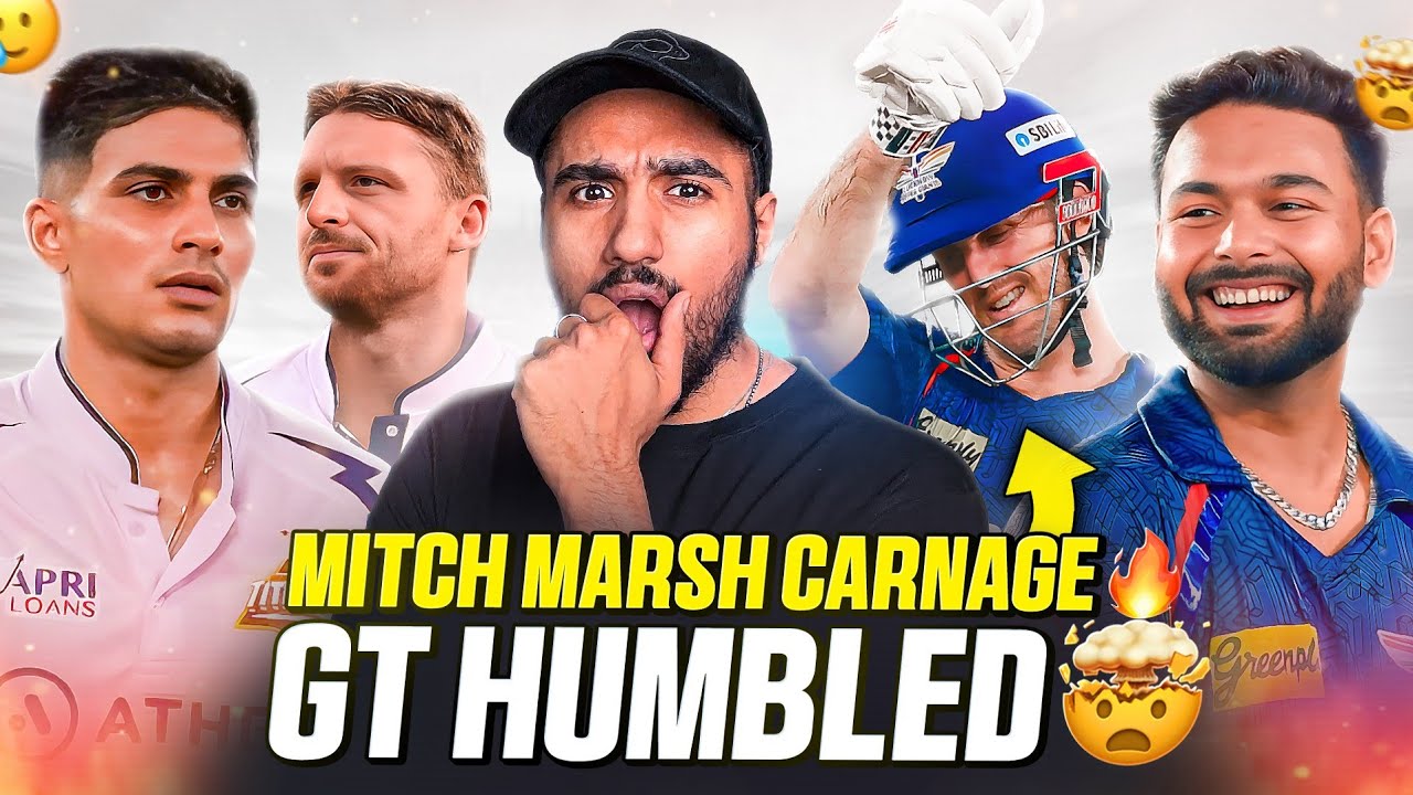 GT Collapse! 👀 Marsh 117, Pant No-Look Six 🔥 | LSG vs GT Highlights 2025