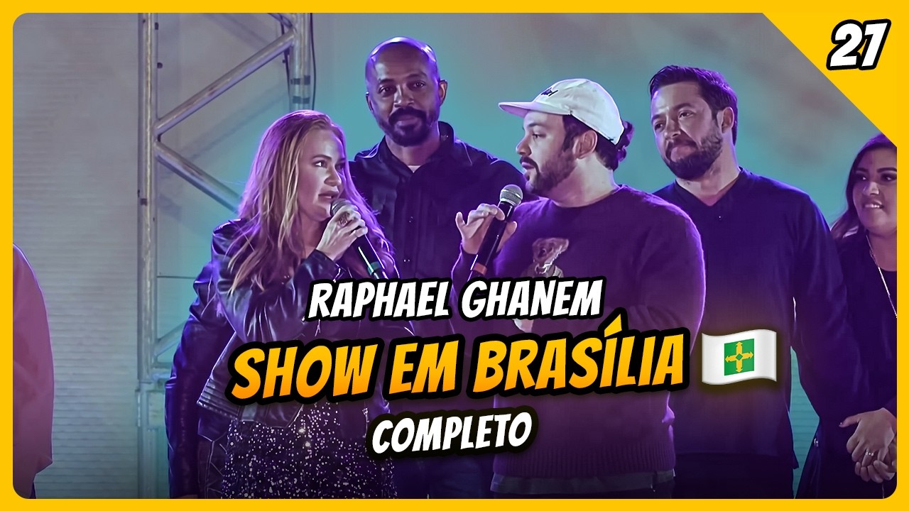 SHOW COMPLETO EM BRASÍLIA, RAPHAEL GHANEM BATE PAPO COM SOLTEIRAS, SOLTEIROS E CASAIS