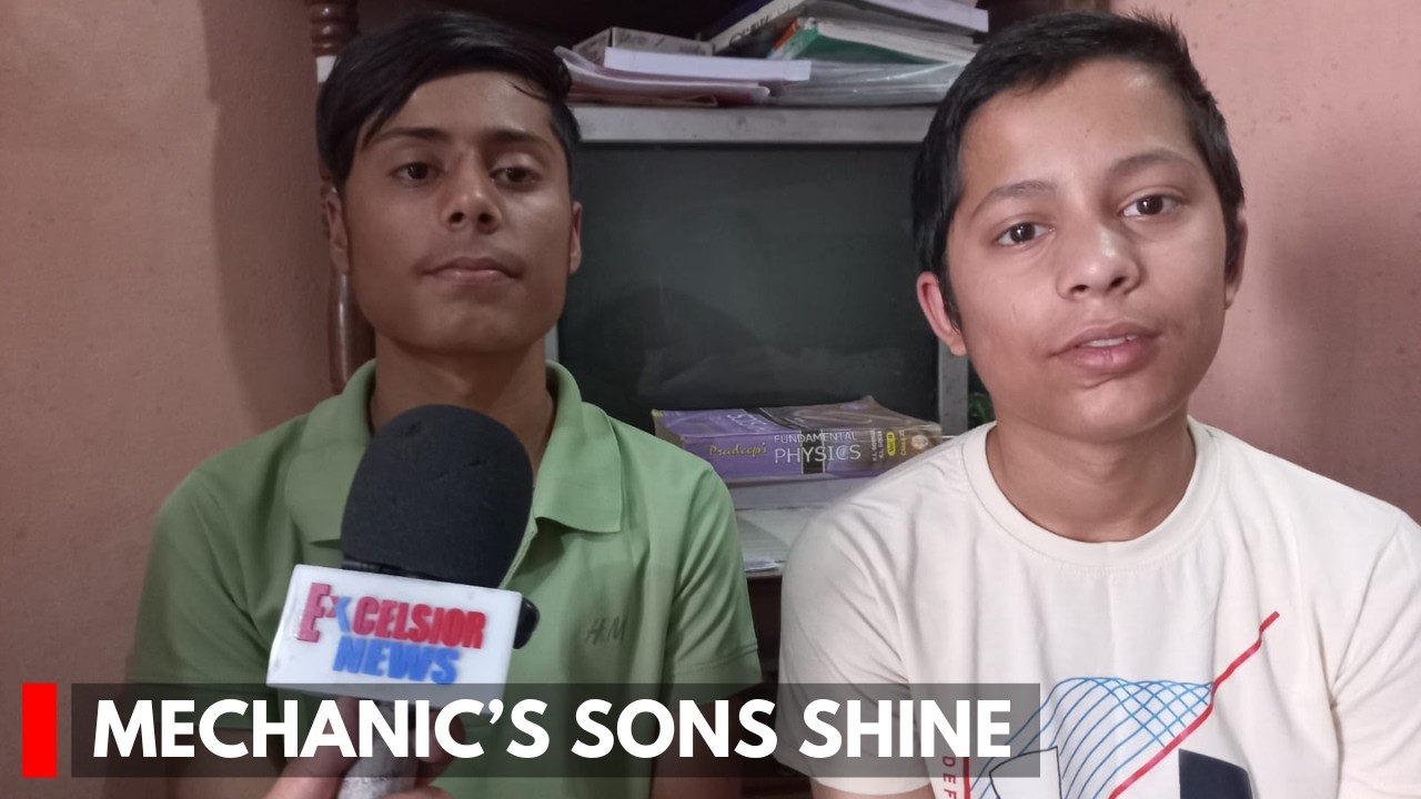 Bike Mechanic&rsquo;s Sons Shine in Class 10, 12 Exams with 97% & 95%