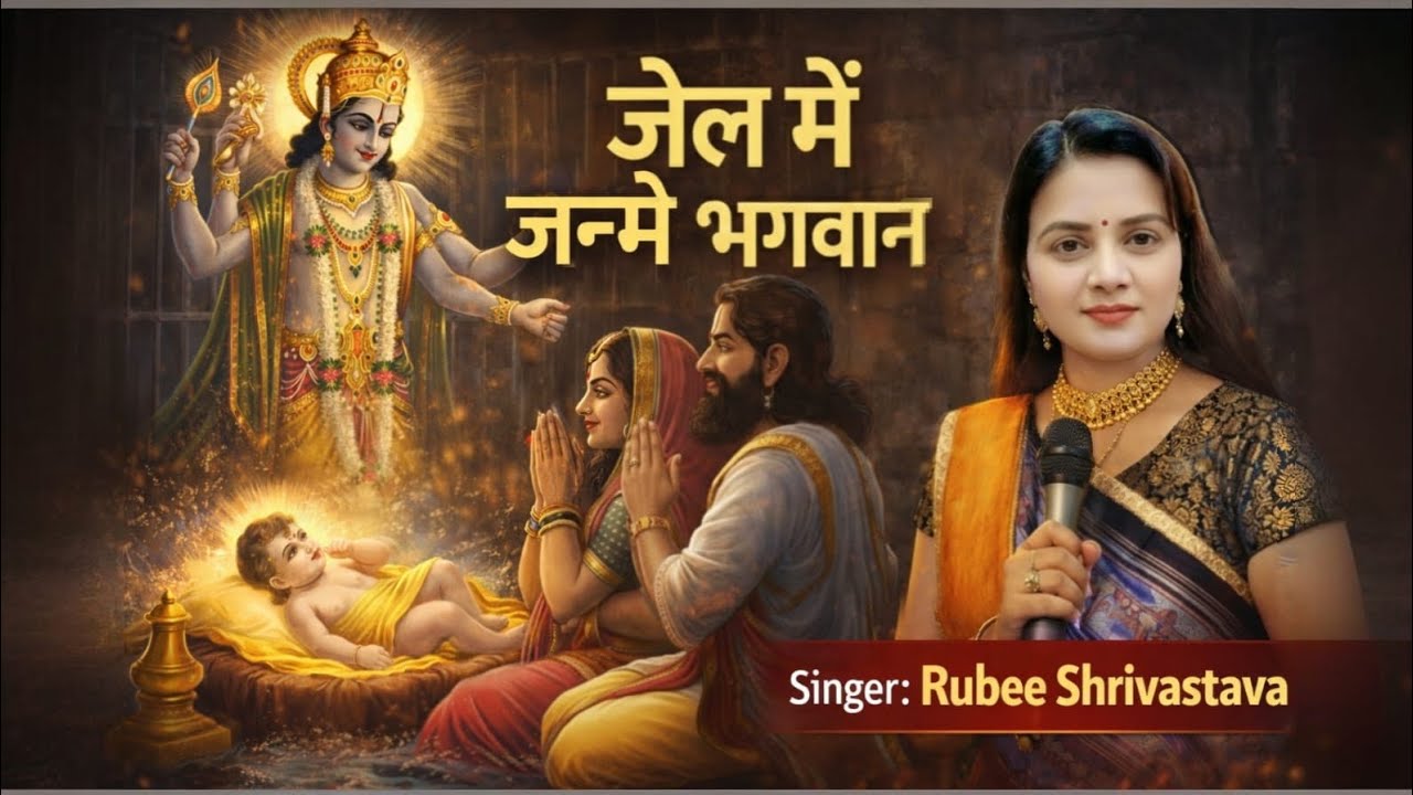 मेरे रश्क़े क़मर धुन पर कृष्ण भजन | रात आधी हुई | Rubee Shrivastava