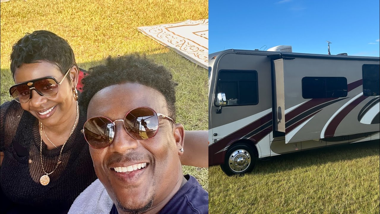 Join us on our RV Camping trip +My lesson on emptying the Rv tanks 
