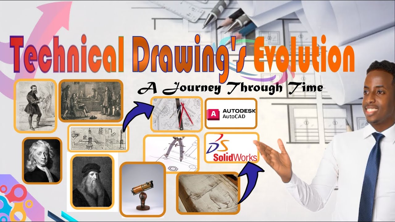 THE HISTORY OF TECHNICAL DRAWING _ THE EVOLUTION