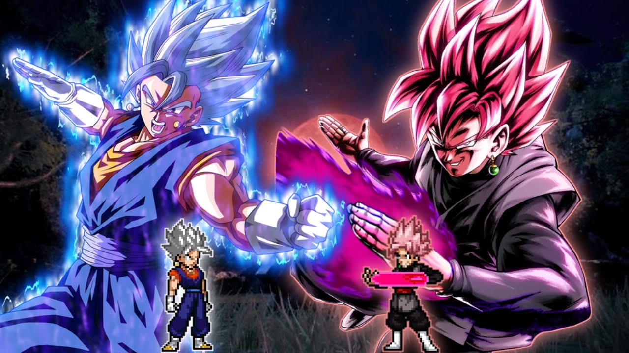 Vegito RN OP(New) VS Goku Black Purgation OP in Jump Force Mugen