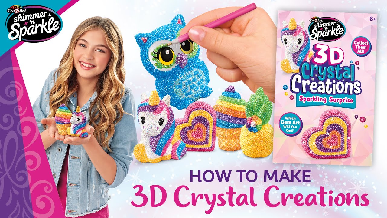 3D Crystal Creations TUTORIAL