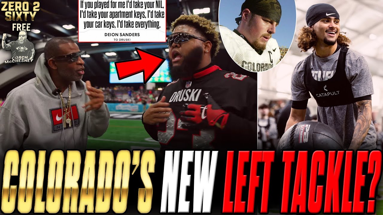 Coach Prime Finds Colorado's NEW Left Tackle? | Zero 2 Sixty