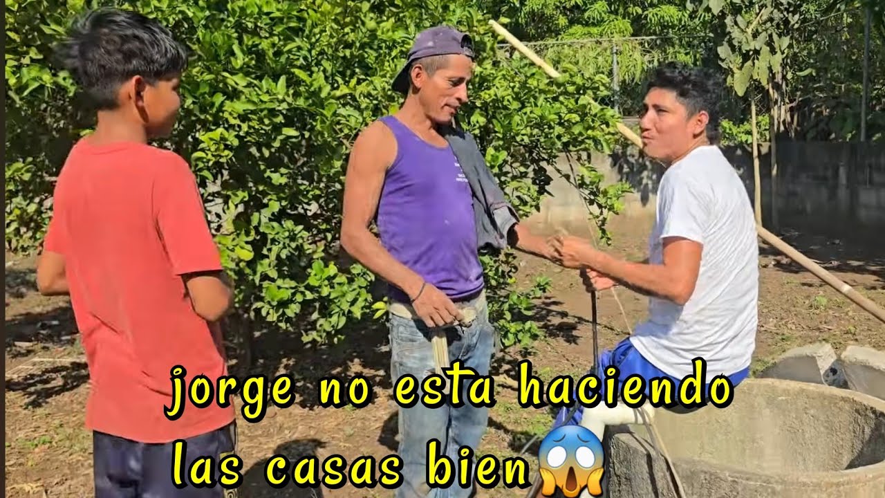 Jorge No Pudo Arreglar L Bomba De Agua😱La Echo A Perder😡