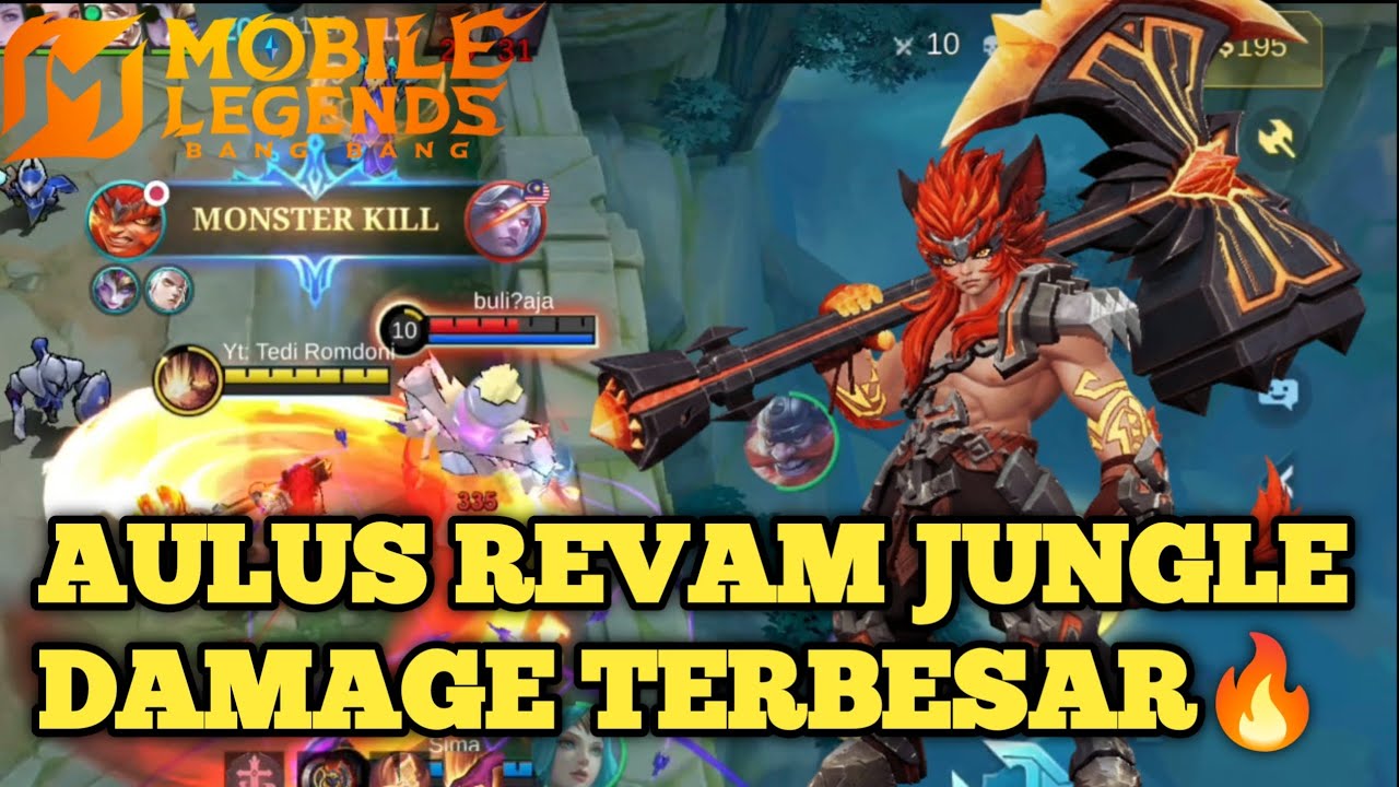 MLBB : 🔥AULUS REVAMP JUNGLE DAMAGE TERBESAR YANG DI HASILKAN🔥| Tips & Triks