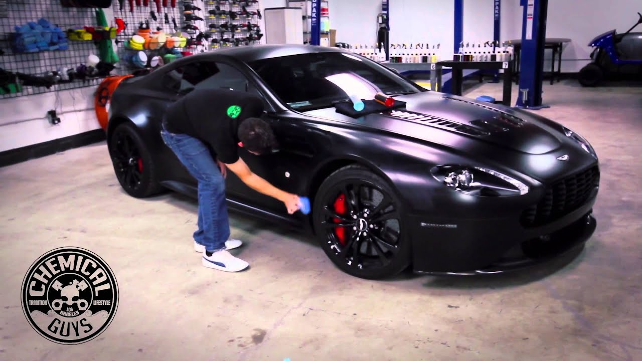 How To Protect Matte Paint - Chemical Guys JetSeal Matte on Aston Martin V12 Vantage