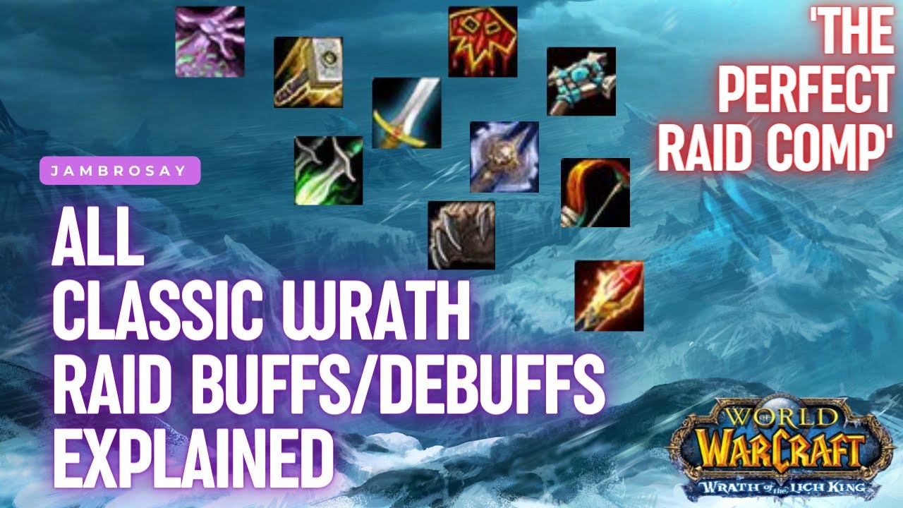 The Best Wrath Raid Comp Explanation on the Internet | Classic WotLK