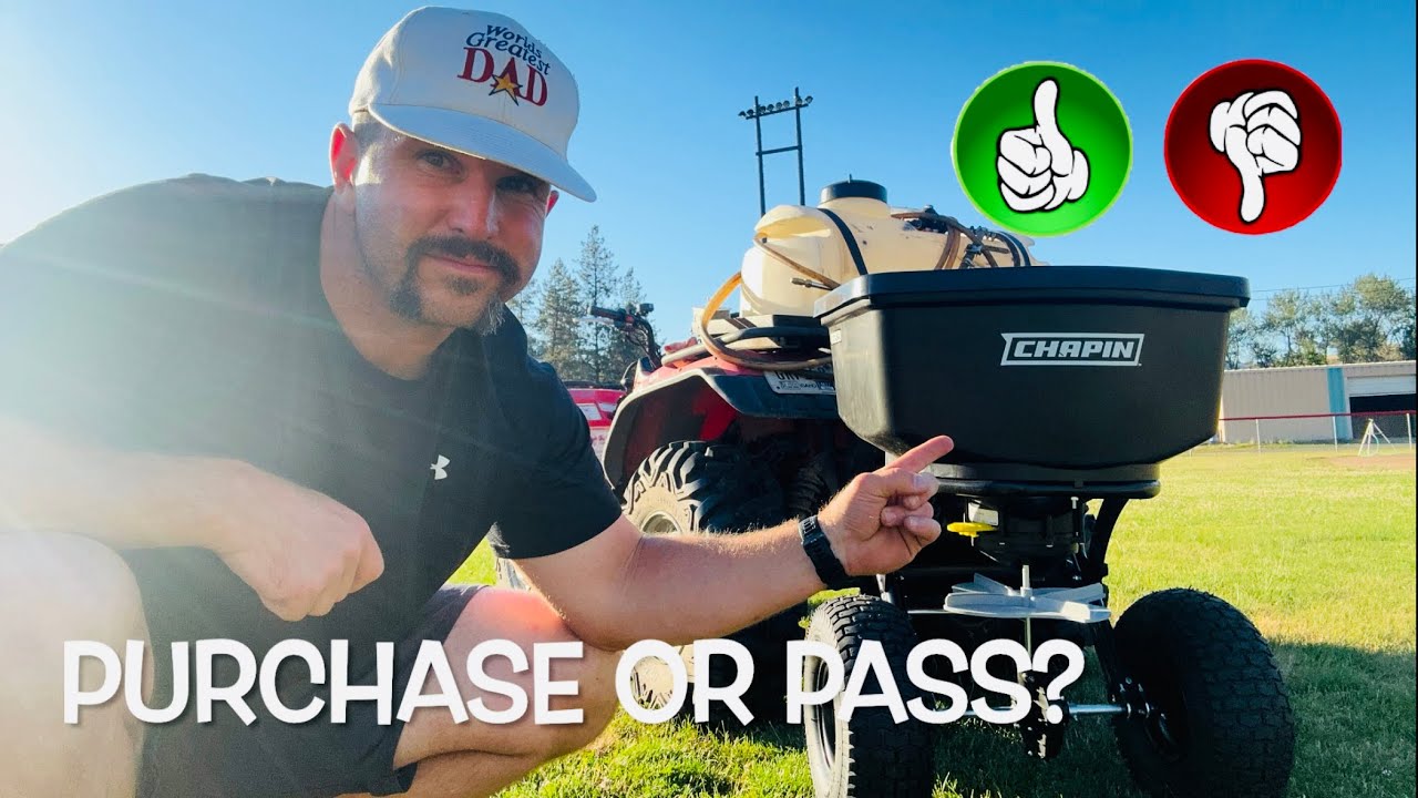 Is This The Best Tow & Pull Behind Spreader? My Chapin 8622B Demo & Review!