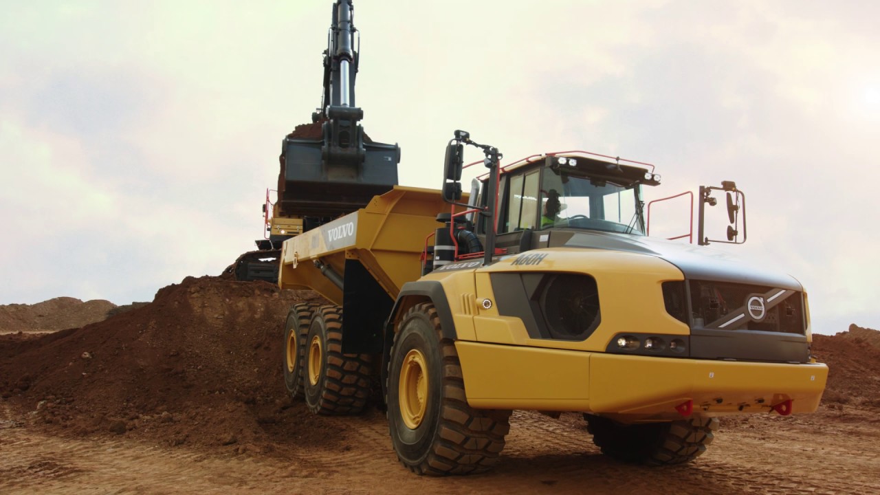 Volvo A60H hauler and EC950E excavator: The perfect match for maximum productivity.