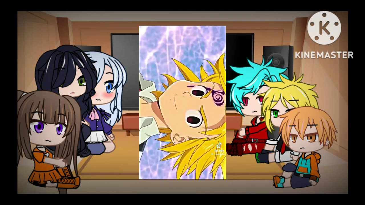 the seven deadly sin react to meliodas|| read des||