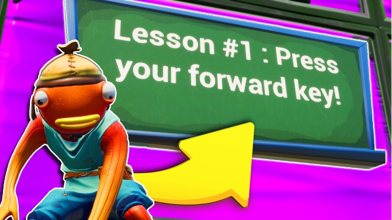 *New* Parkour School Deathrun for Noobs! (Fortnite Creative Mode)