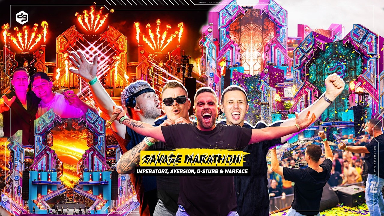 SAVAGE Marathon: Imperatorz, Aversion, D-Sturb & Warface | Decibel outdoor 2025
