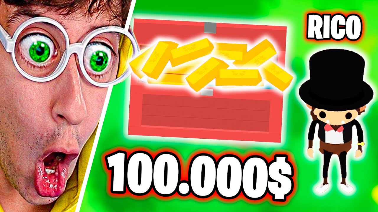 Me hago RICO con LINGOTES de ORO 🤑🎩!! (cofre secreto) - Sneaky Sasquatch #101 TEKENDO