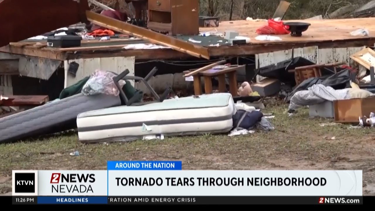 Tornado leaves dozens without shelter