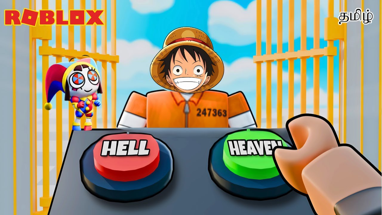 Roblox Hell or Heaven Tamil Fun 😂 Gameplay | Earth Gamer