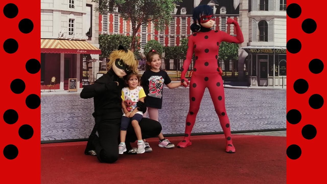 LADYBUG E CHATNOIR A LEOLANDIA- INCONTRO MIRACULUS.