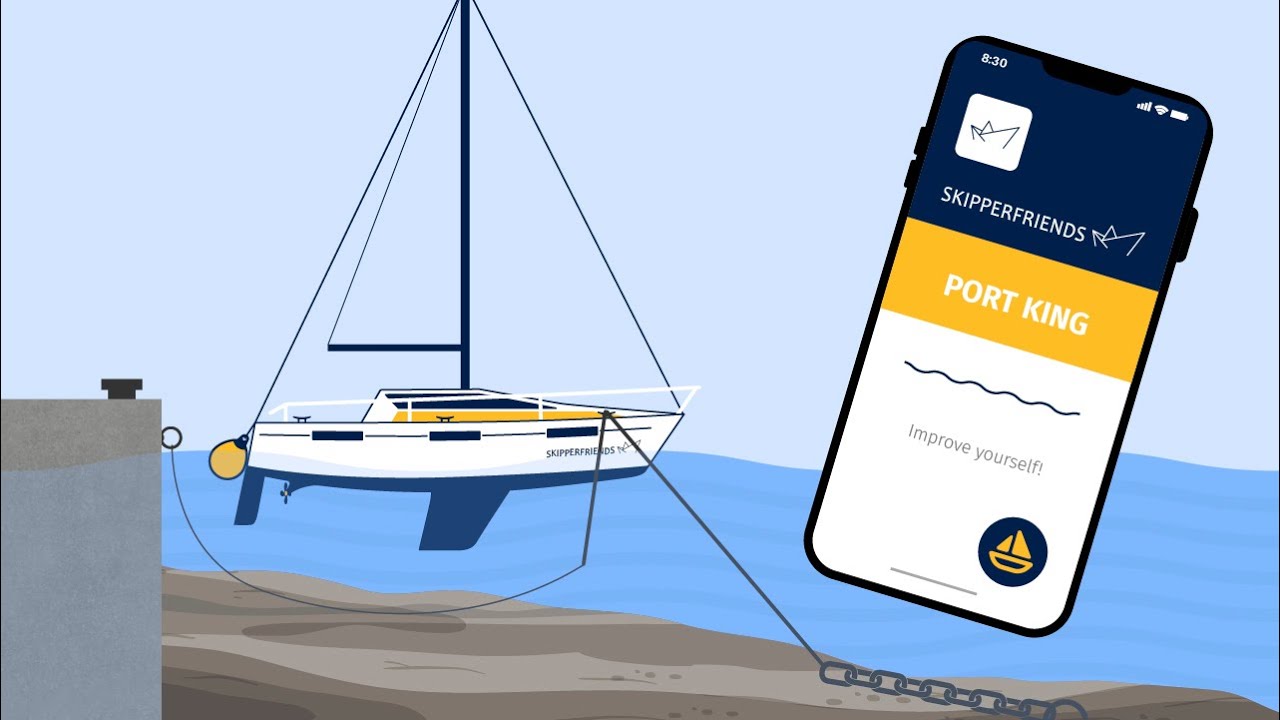 Port King Hafenman&ouml;ver: Die Skipper-App