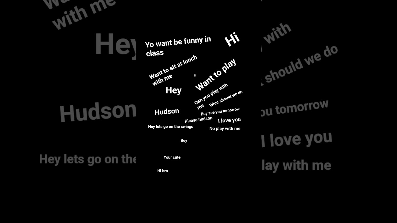 what people say to me at school