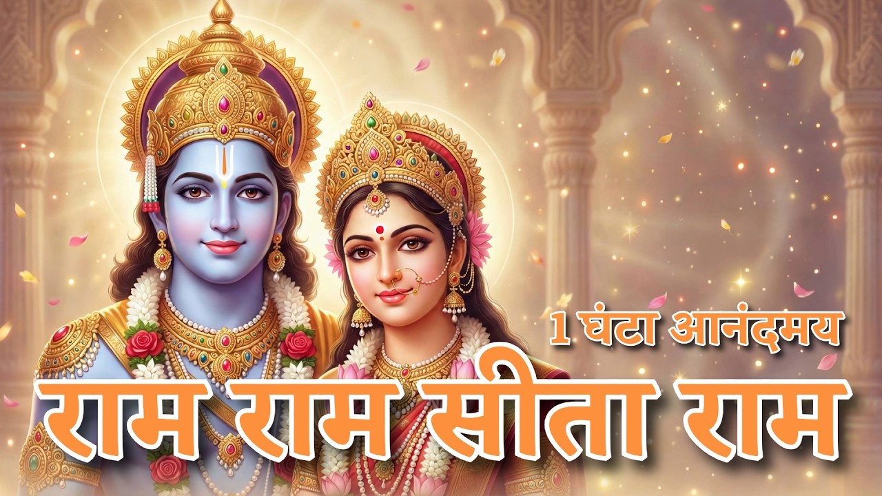 राम राम सीता राम | 1 Hour Peaceful Ram Bhajan | Ram Siya Ram Dhun for Inner Peace