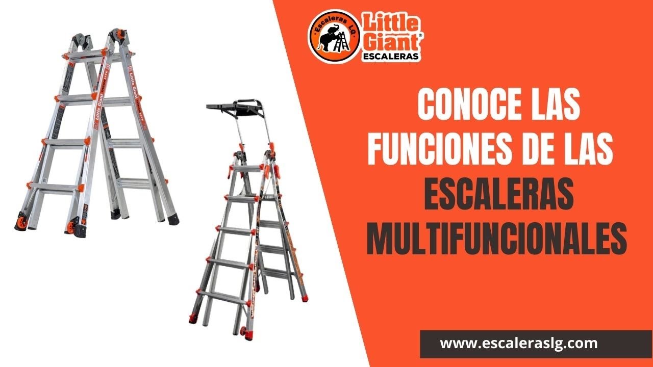 Escaleras Multifuncionales Little Giant | Funciones