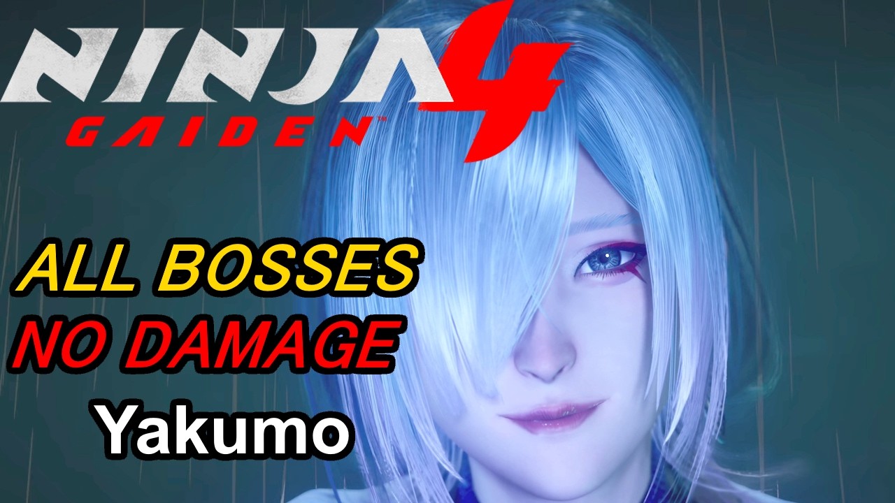 NINJA GAIDEN 4 – All Bosses  No Damage Trials (MASTER NINJA, Yakumo)