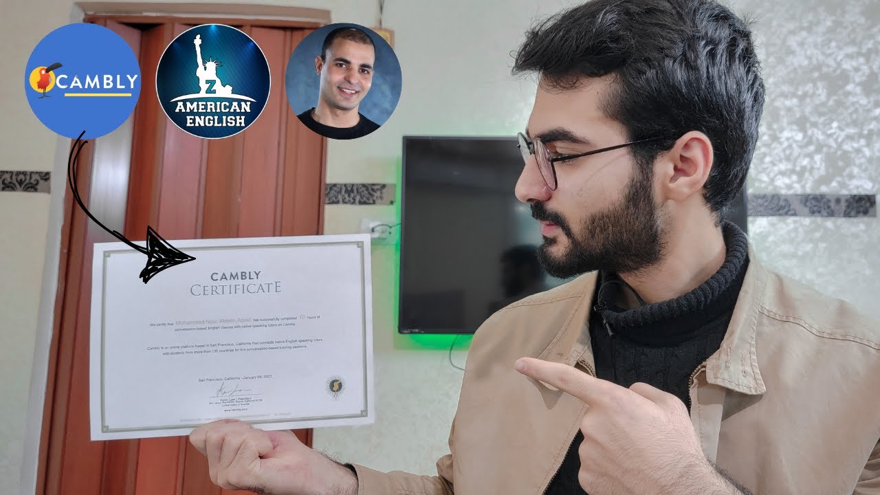 شهادة cambly | كيف تعلمت الإنجليزية بطلاقة؟ 📚 تجربتي مع ZAmerican English وCambly (تعلم ذاتي)