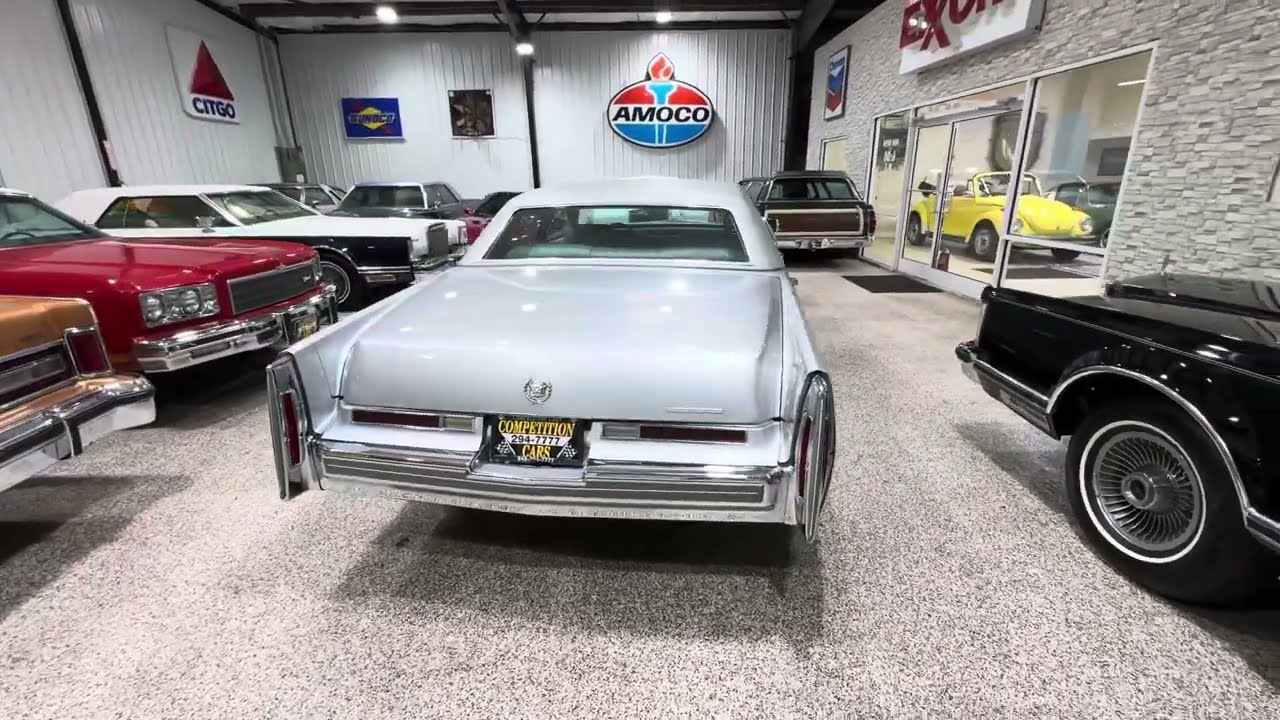 Exterior Review! SO SHARP!! 1976 Cadillac Fleetwood Brougham in TRIPLE SILVER