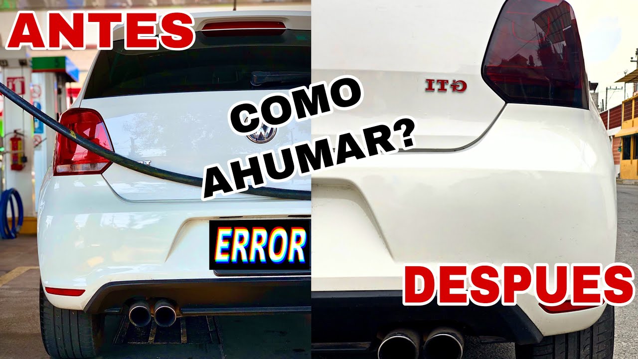 COMO AHUMAR FAROS Y CALAVERAS de auto HAZLO TU MISMO !!!!  || LAMINEX O ENTINTADO?