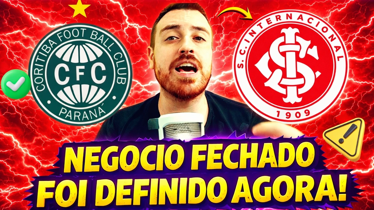 🔴OFICIAL ! INTER FECHOU AGORA NEGOCIO POR DEFENSOR, VEJA ! NOTICIAS DO INTER HOJE