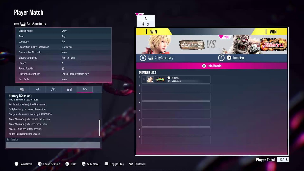 TEKKEN and chill