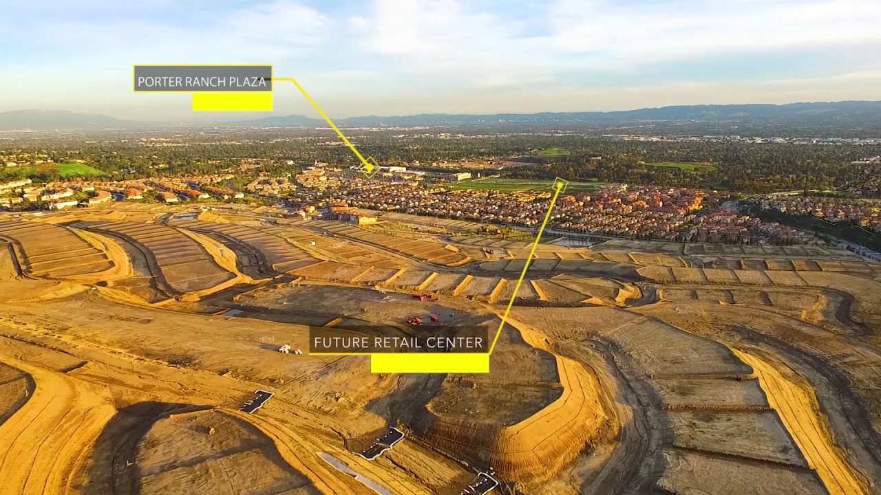 Porter Ranch Master Plan Aerial Video
